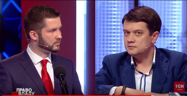 Семен Кабакаєв та Дмитро Разумков