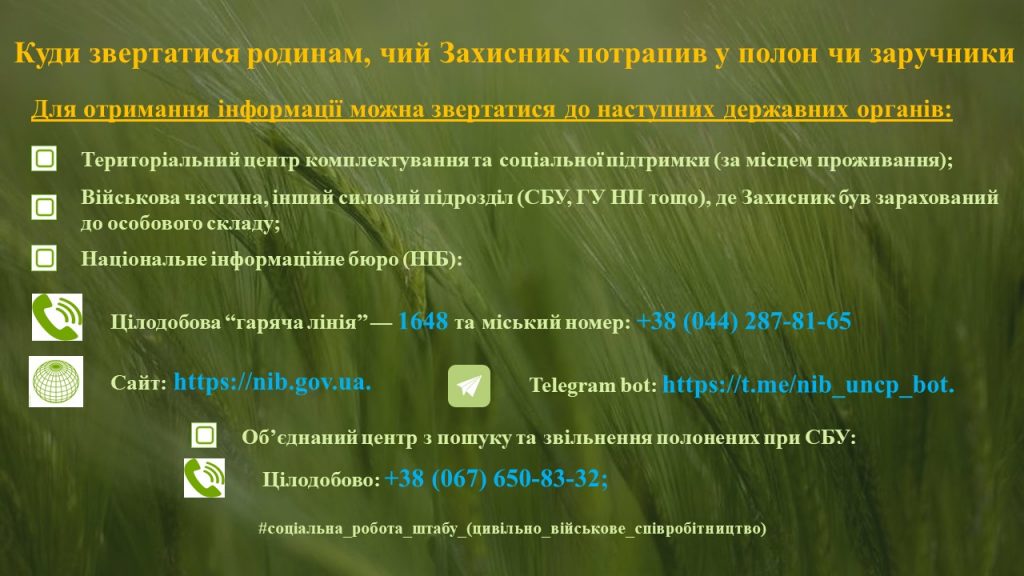 Що робити, якщо немає зв’язку з військовослужбовцем?