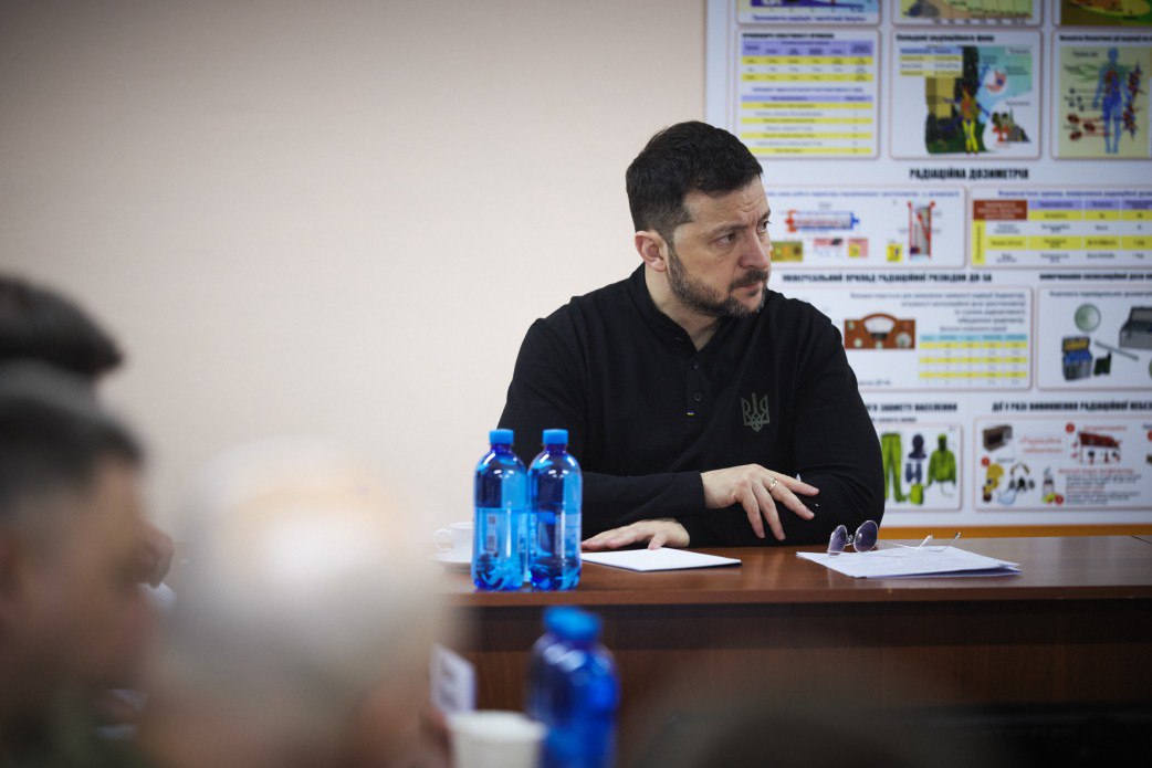Із Кривого Рогу Володимир Зеленський звернувся до учасників «Рамштайну» (відео)