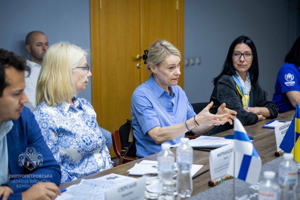 Команда ОВА зустрілась з делегацією від Фінляндії, Естонії та Агентства УВКБ ООН (фото)