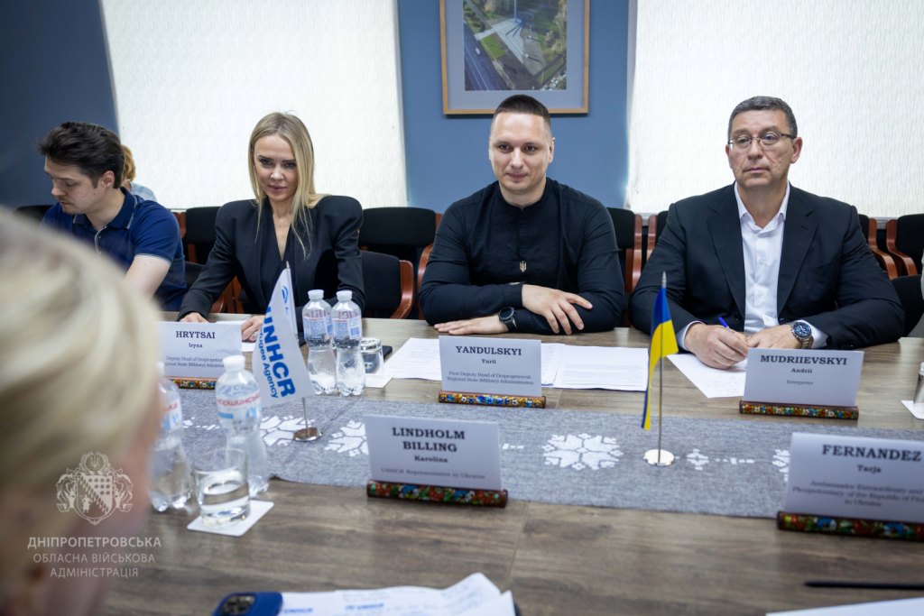 Команда ОВА зустрілась з делегацією від Фінляндії, Естонії та Агентства УВКБ ООН (фото)
