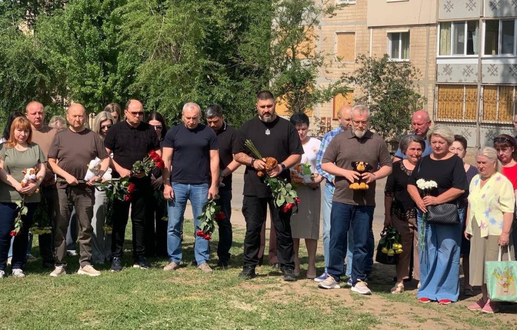 Вчора у Кривому Розі вшанували пам’ять дітей, які загинули внаслідок збройної агресії рф проти України