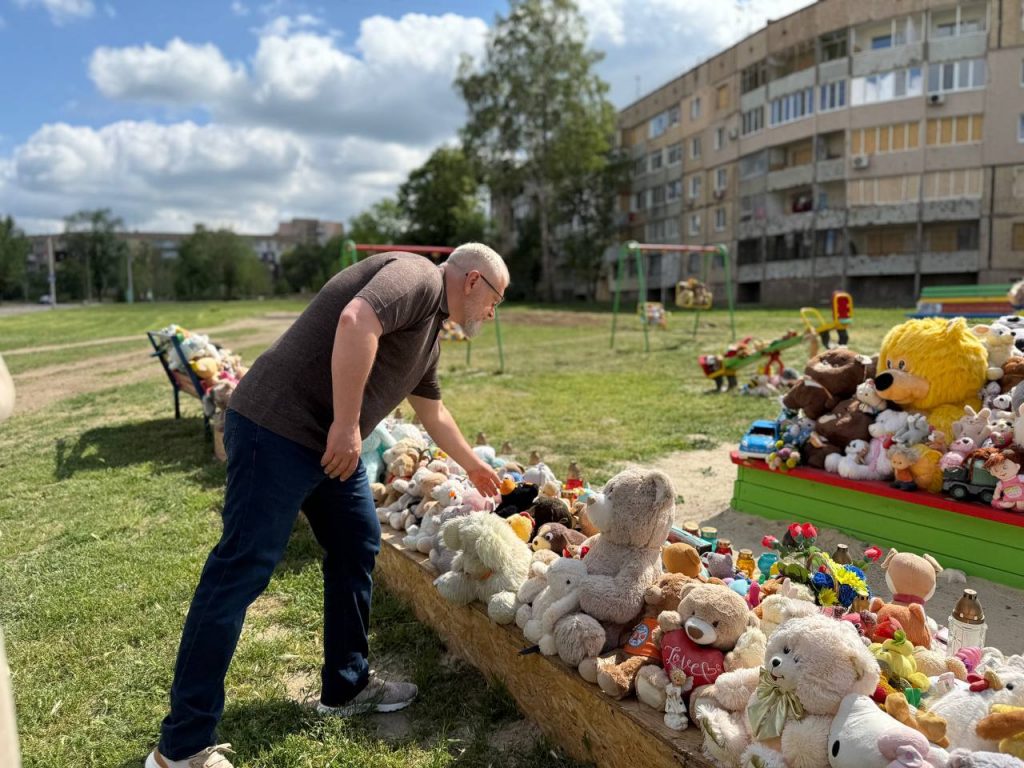 Вчора у Кривому Розі вшанували пам’ять дітей, які загинули внаслідок збройної агресії рф проти України