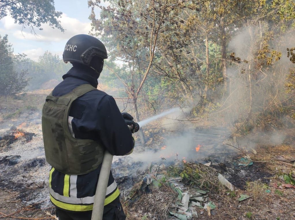 Потягом дня російська армія майже два десятки разів гатила по Нікопольщині