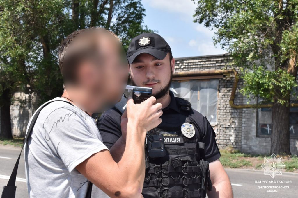 На Дніпропетрощині затримують нетверезих водіїв