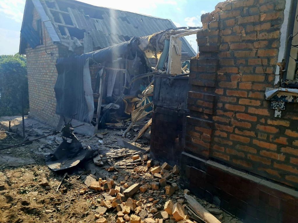 Від вечора не припинялися атаки на Нікопольщину