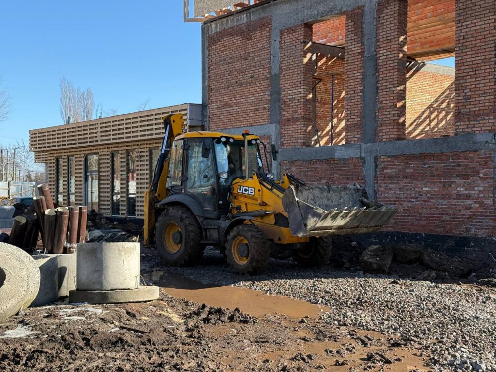 У Кривому Розі на 50% готовий новий Ветеранський простір зі спортзалом і укриттям (фото)